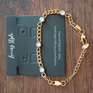 18K Gold-plated stainless-steel bracelet